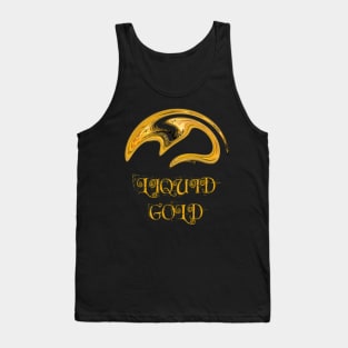 Liquid Gold Millionaire Sacred Geometry 3D Tank Top